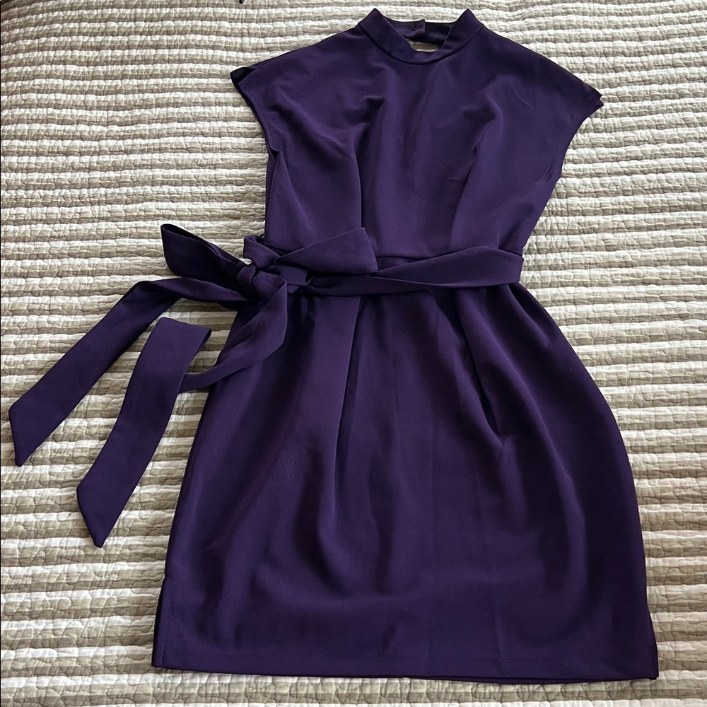 Elegant Purple Women's Dress - B. Darlin.